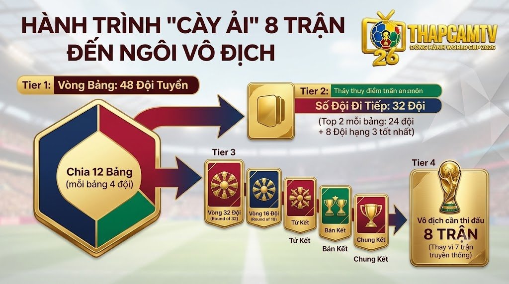 Luật Đi Tiếp World Cup 2026: Tiêu Chí Xếp Hạng & Tie-Breaker Mới Nhất